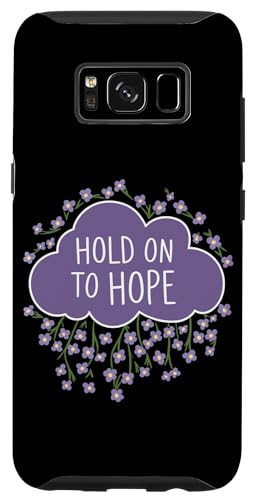Hülle für Galaxy S8 Memory Loss Caregivers Fundraising Purple Ribbon Alzheimer von Support Alzheimers Alzheimers Awareness Dementia