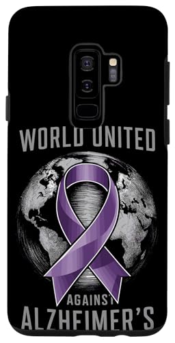 Hülle für Galaxy S9+ Memory Loss Caregivers Fundraising Purple Ribbon Alzheimer von Support Alzheimers Alzheimers Awareness Dementia