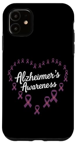 Hülle für iPhone 11 Memory Loss Caregivers Fundraising Purple Ribbon Alzheimer von Support Alzheimers Alzheimers Awareness Dementia