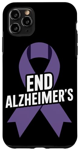 Hülle für iPhone 11 Pro Max Memory Loss Caregivers Fundraising Purple Ribbon Alzheimer von Support Alzheimers Alzheimers Awareness Dementia