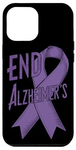 Hülle für iPhone 14 Plus Memory Loss Caregivers Fundraising Purple Ribbon Alzheimer von Support Alzheimers Alzheimers Awareness Dementia