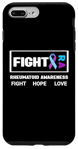 Hülle für iPhone 7 Plus/8 Plus Bekämpfen Sie Rheumatoides Shirt – Bewusstsein für rheumatoide Arthritis von Support Rheumatoid Arthritis Apparel.