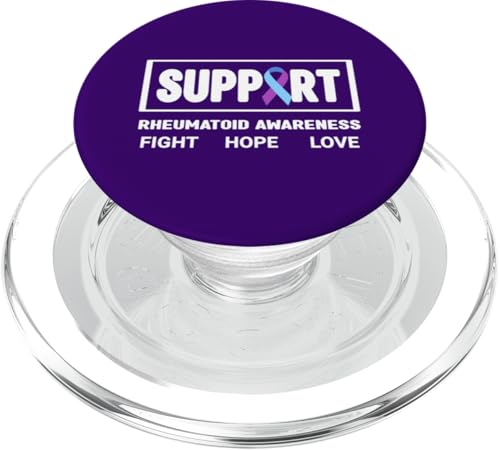 Support Rheumatoide Awareness Shirt - Rheumatoide Arthritis PopSockets PopGrip für MagSafe von Support Rheumatoid Arthritis Apparel.