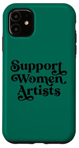 Hülle für iPhone 11 Unterstützen Sie Künstlerinnen von Support Women Artists Original Script Design Shop