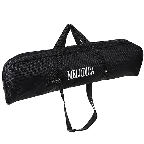 Supvox Tasche Für Melodica-Instrumente Mit 32 Tasten – Verdickte Mundharmonika-Tragetasche Für Melodica (Schwarz) von Supvox