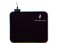 Surefire Gaming SIlent Flight RGB-320 - Gaming Musemåtte - 32 x 26 cm - Sort/RGB von SureFire