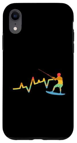 Surfer Herzschlag Wakeboarding Hülle für iPhone XR von Surfen Wakeboard Wakeboarding