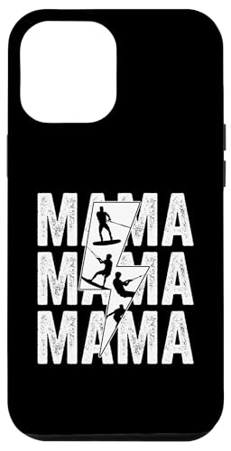 Surfer Mama Mutter Wakeboarding Hülle für iPhone 12 Pro Max von Surfen Wakeboard Wakeboarding