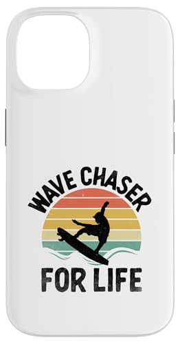 Wave Chaser For Life Surfer Sea Wave Paddel Hülle für iPhone 14 von Surfing Gifts for Waves Surfer