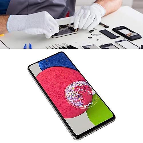 SustVita LCD-Touch-Display-Baugruppe für Galaxy A52 5G, 6,5-Zoll-Bildschirmersatz mit Telefonreparatur-Werkzeugsatz für A526 A526U A526T A526V SM A526A A526B A526U1 A526W (Silber) von SustVita