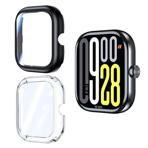 Suttkue Displayschutzfolie für Xiaomi Redmi Watch 5, Anti-Fingerabdruck, kratzfest, transparent und schwarz Suttkue Displayschutzfolie für Xiaomi Redmi Watch 5, Anti-Fingerabdruck, kratzfest, transparent und schwarz von Suttkue