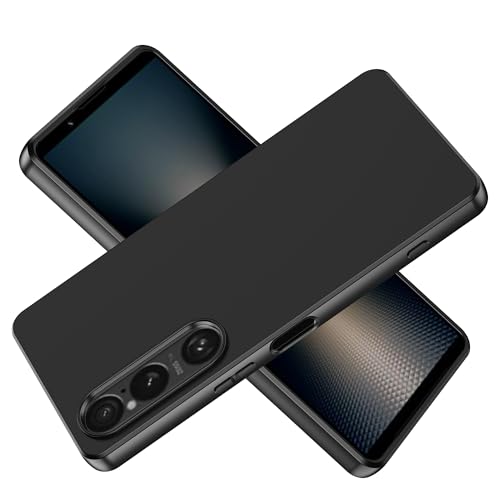 Suttkue Schutzhülle für Sony Xperia 1 VII, hochwertig, kratzfest, rutschfestes TPU-Gummi, weiche Silikon-Schutzhülle, Schwarz Suttkue Schutzhülle für Sony Xperia 1 VII, hochwertig, kratzfest, rutschfestes TPU-Gummi, weiche Silikon-Schutzhülle, Schwarz von Suttkue