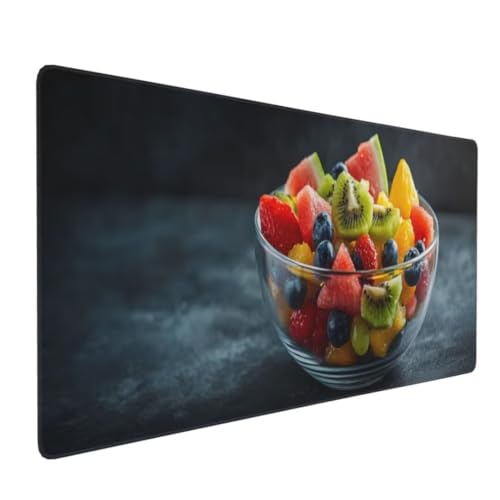 Obst Farbig Mauspad XXL Mauspad 1200x400x3mm Schreibtischunterlage, Wasserdicht Mauspad anime Mousepad XXL, Gaming Mauspad Groß Verbessert Präzision und Geschwindigkeit, für Gaming Zubehör Zimmer Deko von Suuiizaa