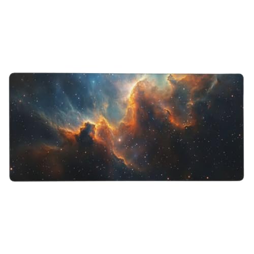 Verträumt Wolken Mauspad XXL Mauspad 1000x600x3mm Schreibtischunterlage, Wasserdicht Mauspad anime Mousepad XXL, Mauspad Groß Verbessert Präzision und Geschwindigkeit, für Zubehör Zimmer Deko von Suuiizaa