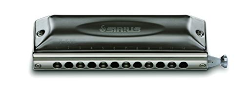 Suzuki Bass Chromatic Harmonica Sirius 12holes S-48B von Suzuki