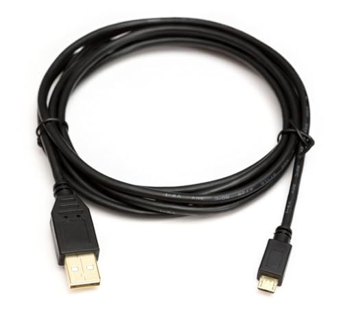 SvediTec USB Kabel passend für Panasonic Lumix DC-FZ82 Digitalkamera - Datenkabel - vergoldet - Länge 2m von SvediTec