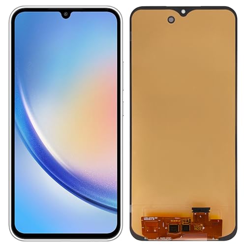 SwarKing A+ OLED kompatibel mit Samsung Galaxy M34 5G LCD Display Touch Screen Digitizer（Schwarz ohne Rahmen Ersatzteile mit kostenlosen Werkzeugen von SwarKing