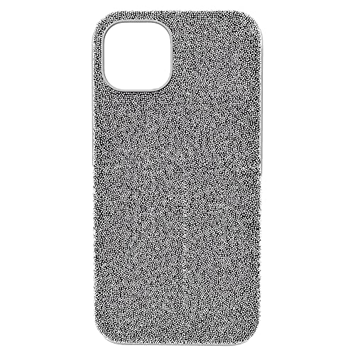 Swarovski High Phone Case für iPhone 13, mit integriertem Bumper, Silber Crystals, Teil der High Collection von Swarovski