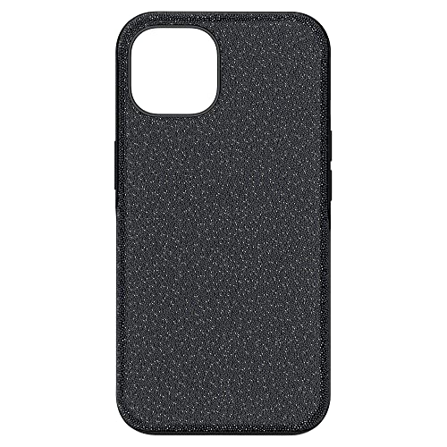 Swarovski High Smartphone-Schutzhülle für Das iPhone 14, Schwarze Handyhülle mit Strahlenden Swarovski Kristallen von Swarovski