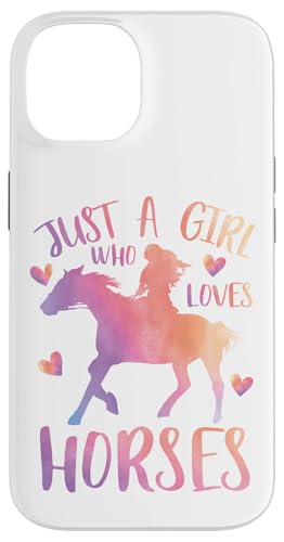 Hülle für iPhone 14 Nur ein Mädchen, das Pferd Pferd Western Rider liebt von SweetClassy TS Designs