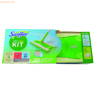 Swiffer Bodenwischer Dry+Wet SW6113 Starter Kit Swiffer Bodenwischer Dry+Wet SW6113 Starter Kit von Swiffer