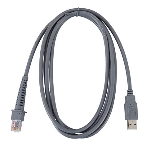 Swiixxer 1 X USB A Stecker Auf RJ45 Kabel 7 Fuß 2M,Für Symbolischen Barcode Scanner LS4278 LS2208 2208AP von Swiixxer