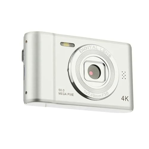 Swiixxer 1080P HD Digitalkamera Kinder Camcorder Kamera Kompakte Minikameras für Anfänger Fotografie Selfie Silber von Swiixxer