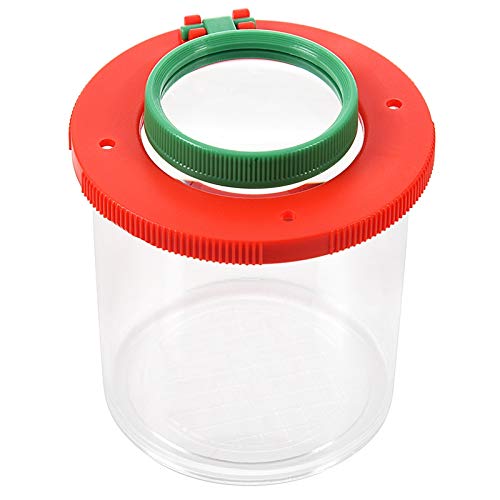 Swiixxer 4X Objektiv Insect Viewer Medaillon Box Lupe Fehler Lupe Lupe Kid Spielzeug Geschenk von Swiixxer