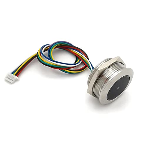 Swiixxer GM861 Metall-LED-Kontrollring-Anzeigeleuchte UART-Schnittstelle 1D/2D-Barcode-QR-Code-Barcode-Lesemodul von Swiixxer