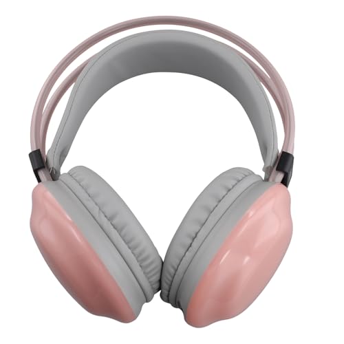 Swiixxer RGB-Gaming-Kopfhörer Bluetooth Wireless-Kopfhörer E-Sports Game Headset Dynamische Beleuchtung Computer-Kopfhörer Rosa von Swiixxer