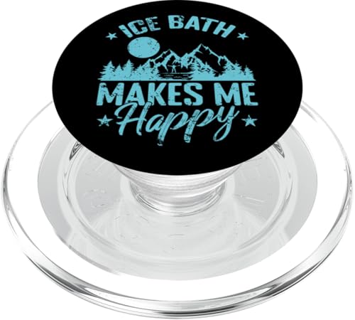 Eisbad macht mich glücklich PopSockets PopGrip für MagSafe von Swimming water cold winter ice Health frosty