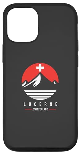 Hülle für iPhone 12/12 Pro Luzern Schweiz | Berg Luzern von Swiss Mountain Apparel