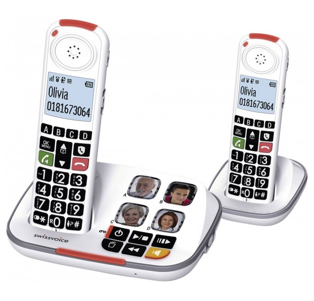 Swissvoice Swissvoice Xtra 2355 duo Senioren-Telefon Seniorentelefon Swissvoice Swissvoice Xtra 2355 duo Senioren-Telefon Seniorentelefon von Swissvoice