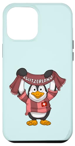 Hülle für iPhone 15 Plus Schweizer Fans / Schweiz Pinguin von Switzerland Fans