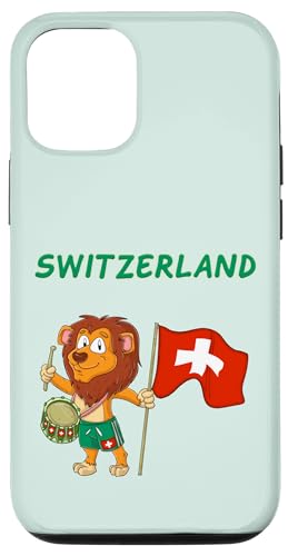 Hülle für iPhone 15 Pro Schweizer Löwe / Schweizer Fans von Switzerland Fans