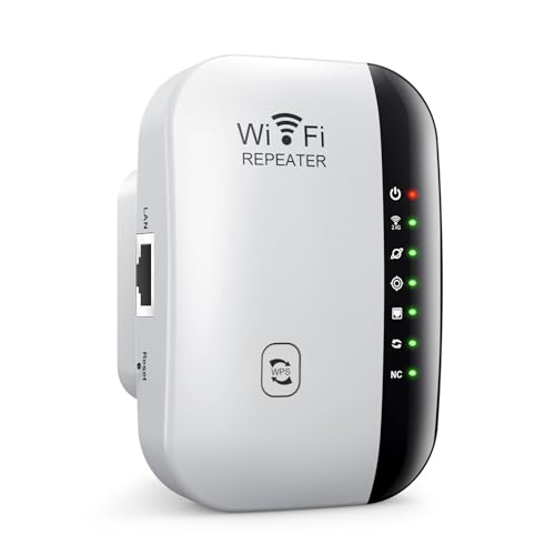 Swokely 300M WiFi Repeater Kabelloser Signalverstärker WiFi Range Extender mit Ethernet-Anschluss Einfache Einrichtung Relais/AP 2 Arbeitsmodi Tragbarer WiFi Extender Signal Extender Swokely 300M WiFi Repeater Kabelloser Signalverstärker WiFi Range Extender mit Ethernet-Anschluss Einfache Einrichtung Relais/AP 2 Arbeitsmodi Tragbarer WiFi Extender Signal Extender von Swokely