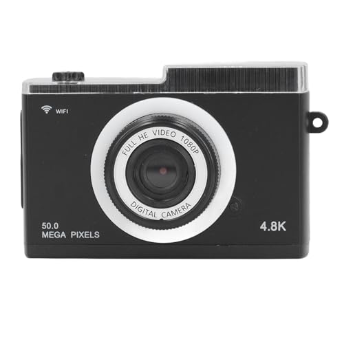 Digitalkamera, 1080P 48 MP Vlogging-Kamera, MP3-Player, 2,4-Zoll-IPS-Bildschirm, Kompakte Kleine Kamera mit 8-fachem Digitalzoom, Anti-Shake-Kinderkamera für Teenager-Anfänger von Sxhlseller