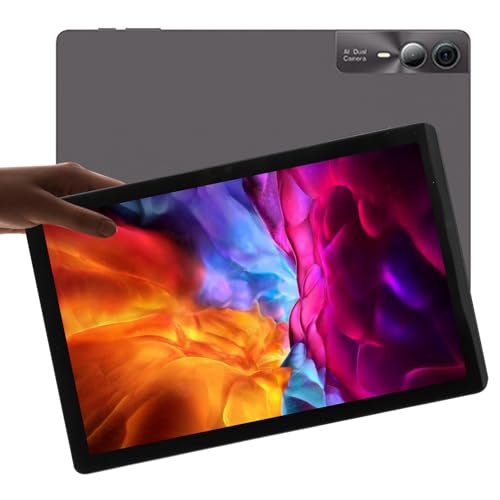 Großes Gaming Tablet 10,95 Zoll für Android 13, 1920 X 1200 HD Große Tablets mit Schutzhülle, 5 MP 13 MP Dual Kamera, Bluetooth 5.0, Typ C, 7200 MAh Akku (8+256G US-Stecker) von Sxhlseller