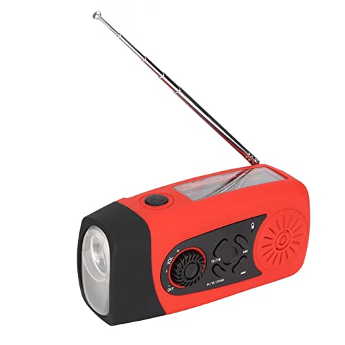 Handcrank Notfallradio Multi Funktionales, Tragbares Solar Radio mit Taschenlampe Zum Überleben, Großer Lautsprecher USB Lade und Solarstrom für Camping Notfall Im Freien Handcrank Notfallradio Multi Funktionales, Tragbares Solar Radio mit Taschenlampe Zum Überleben, Großer Lautsprecher USB Lade und Solarstrom für Camping Notfall Im Freien von Sxhlseller