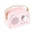 Retro Bluetooth Lautsprecher, Tragbarer Bluetooth Lautsprecher mit Dual Konnektivität, Bluetooth 5.0, Verstellbarer Lautstärkeregler, Vintage Radio für Küche, Schreibtisch, Retro Bluetooth Lautsprecher, Tragbarer Bluetooth Lautsprecher mit Dual Konnektivität, Bluetooth 5.0, Verstellbarer Lautstärkeregler, Vintage Radio für Küche, Schreibtisch, von Sxhlseller