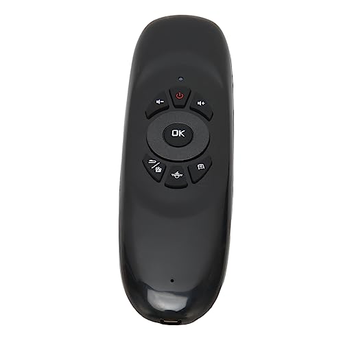 Sxhlseller Air Mouse für TV-Box, Kabellose Air-Mouse-Fernbedienung mit QWERTZ-Tastatur, 3-Achsen-Sensor, Vollständige QWERTZ-Fernbedienung, Maus für TV-Box, TV, PC, Mediaplayer von Sxhlseller