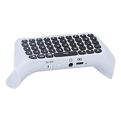 Sxhlseller Gamecontroller-Tastatur, Tragbarer Gamecontroller, Externe Tastatur, Wireless-Tastatur mit Lautsprecher für Playstation 5 Controller, Gamecontroller-Tastatur von Sxhlseller