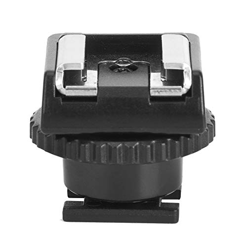 Sxhlseller Tragbarer Leichter -Schwarz-ABS-CSM-3-Blitzschuhadapter Flash-Mount-Adapter für Camcorder-Kamerazubehör von Sxhlseller