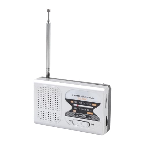 Tragbares AM FM Radio, Retro Shortwave Radio Batterie mit Integriertem Lautsprecher, Vintage -Lautsprecher mit Kopfhörerbuchse für Reisecamping Im Freien Tragbares AM FM Radio, Retro Shortwave Radio Batterie mit Integriertem Lautsprecher, Vintage -Lautsprecher mit Kopfhörerbuchse für Reisecamping Im Freien von Sxhlseller