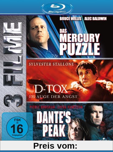 Dante's Peak/Das Mercury Puzzle/D-TOX [Blu-ray] von Sylvester Stallone