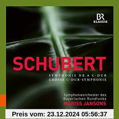 Schubert: Symphonie No. 8 [Symphonieorchester des Bayerischen Rundfunks; Mariss Jansons; Mariss Jansons] [Br Klassik: 900169] von Symphonieorchester des Bayerischen Rundfunks