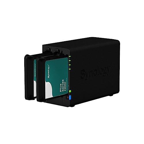SYNOLOGY DS224+ 2GB NAS 8TB (2X 4TB) HAT3300, montiert und getestet mit DSM SE installiert von Synology