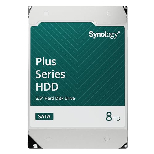 Synology, HAT3310, 8TB, 3.5" SATA Home User HDD, MTTF 1 Million Hours von Synology