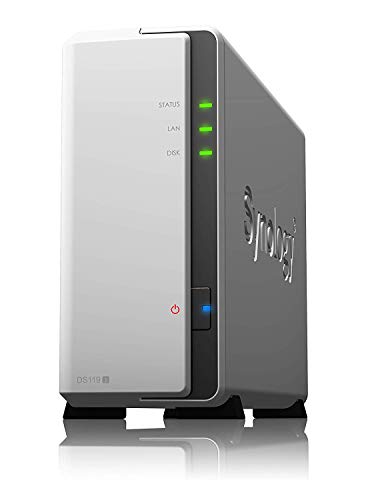 Synology DS119J NAS System mit 1 Einschub von Synology