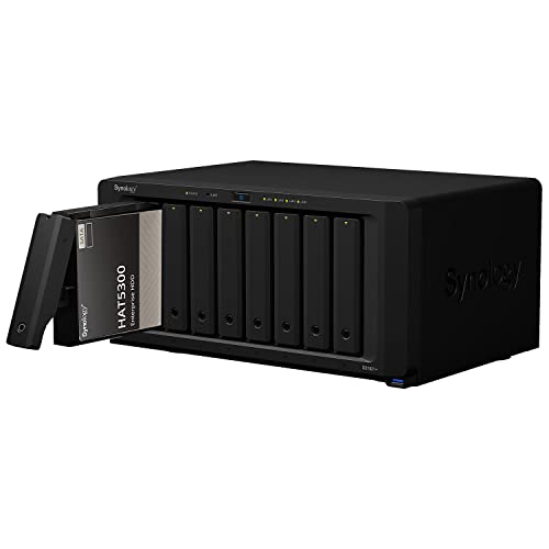 Synology DS1821+ 4GB NAS 144TB (8X 18TB) HAT5310 von Synology